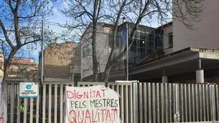 L'impacte de la vaga de docents a les escoles: "Només han vingut el 25% dels alumnes"