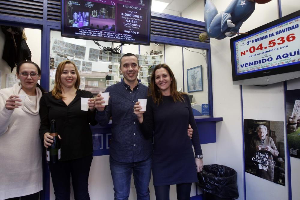 Segundo premio en la administración de la Brujita Generosa en la Avenida del Puerto