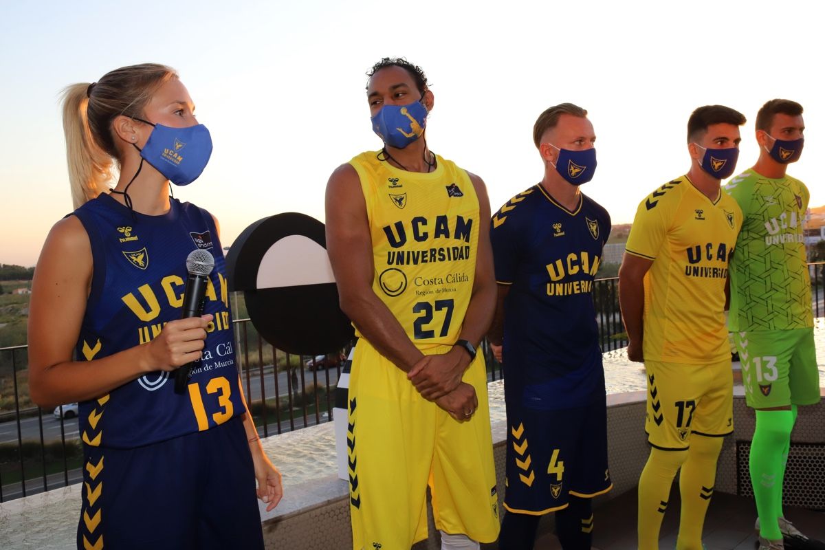 Los equipos de la UCAM presentan sus nuevas equipaciones