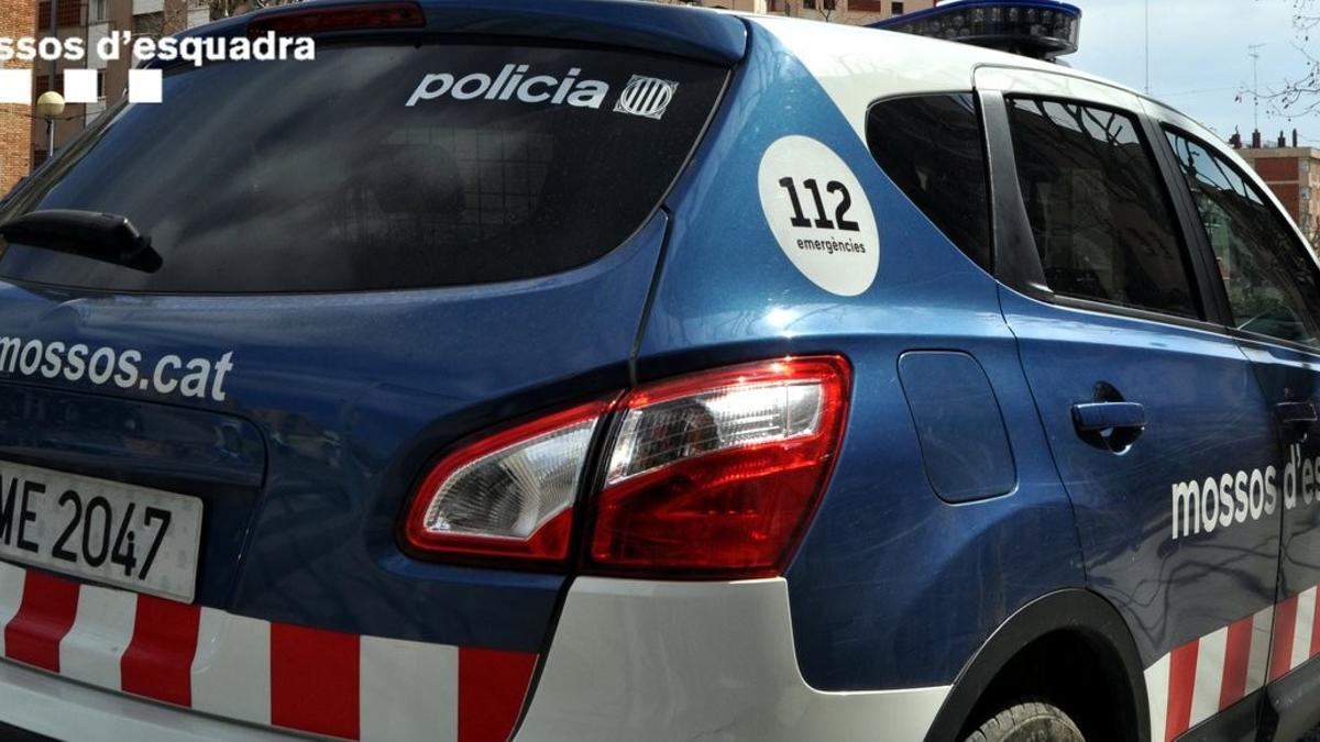 Una patrulla de los Mossos