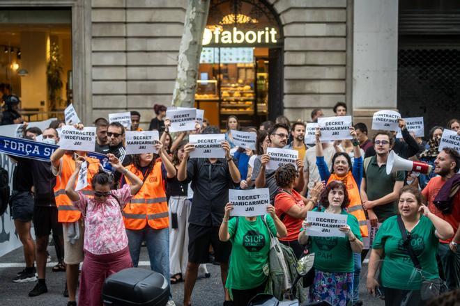 Caceroladas por la vivienda en Barcelona este jueves: dónde y a qué hora son