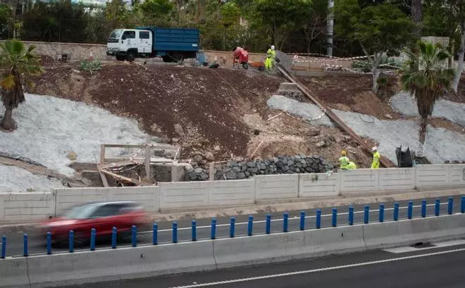 Carreteras busca financiación para el tercer carril de Guamasa-Los Rodeos