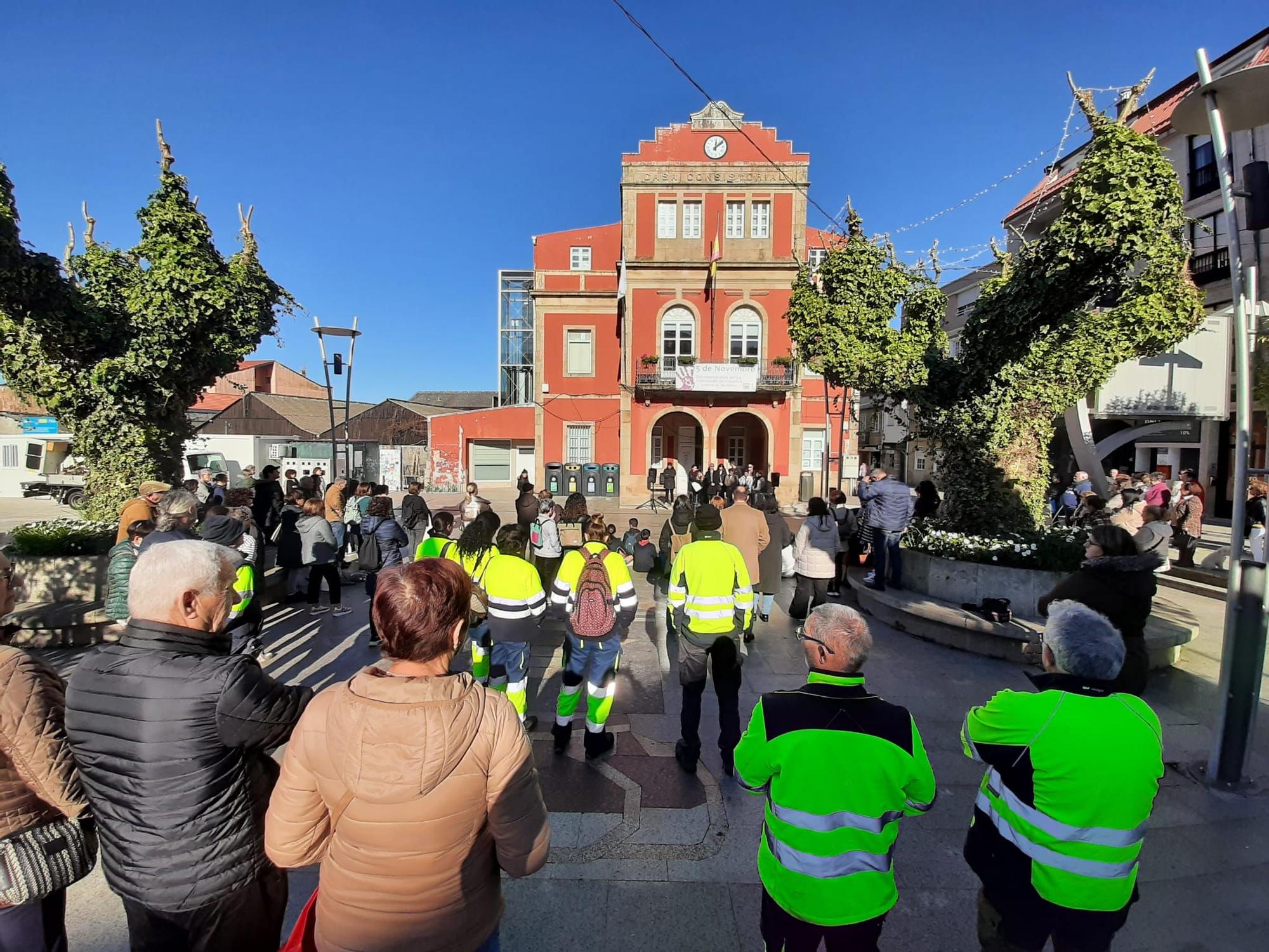 Los colegios, protagonistas en la previa del 25-N en O Morrazo