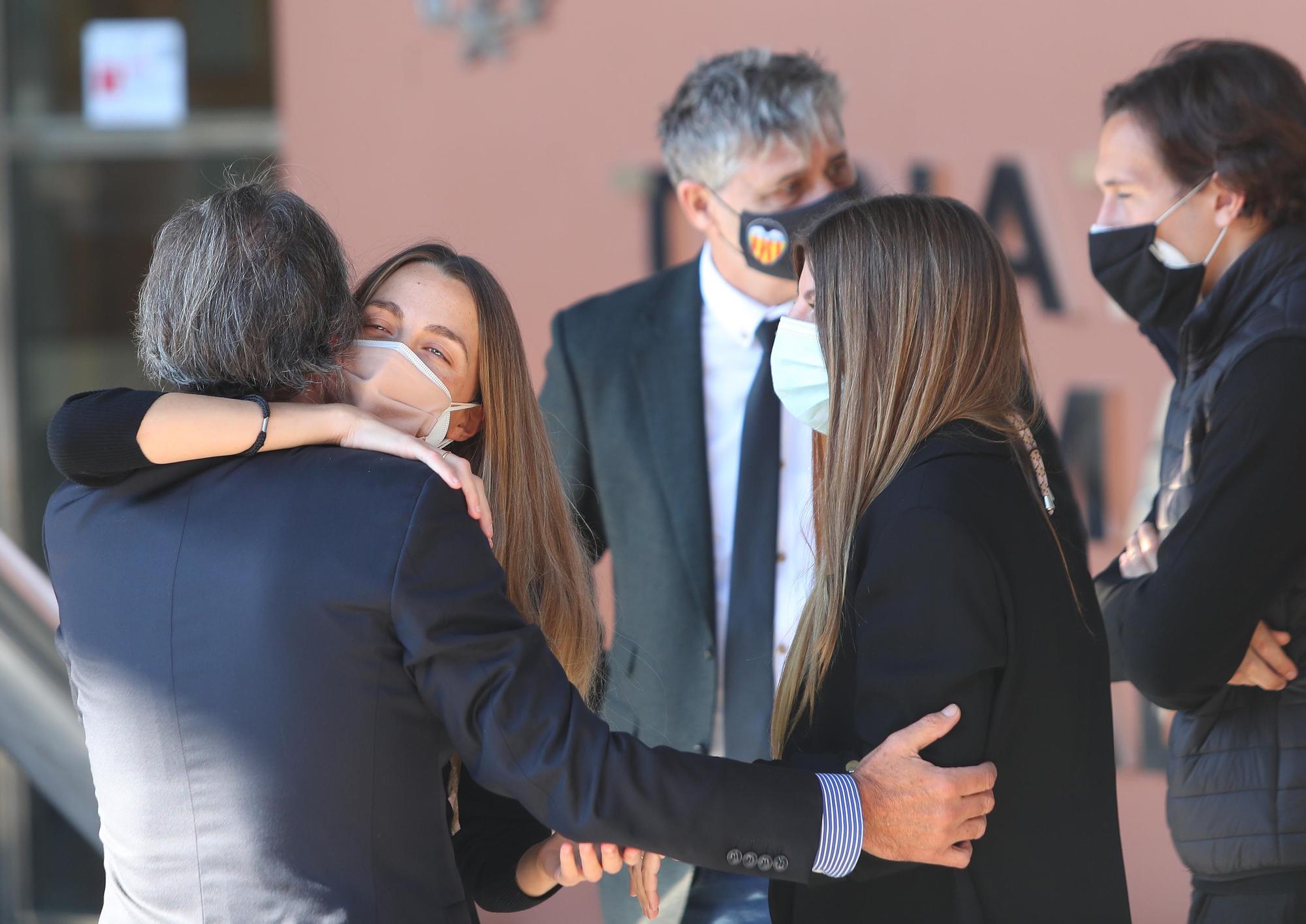 Funeral de Juan Cruz Sol, mítico del Valencia CF