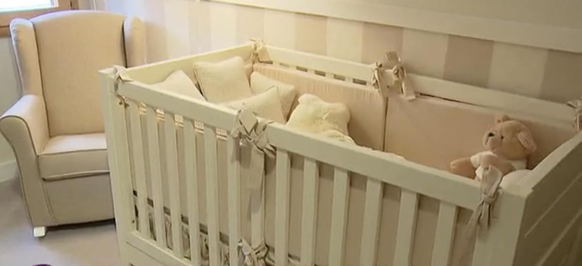 La habitación de Lucas, hijo de Fonsi Nieto y Alba Carrillo, cuando apenas era un bebé