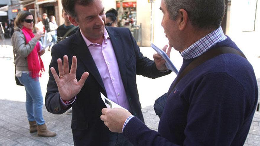 Martín de la Herrán, hoy en el Centro de Málaga.