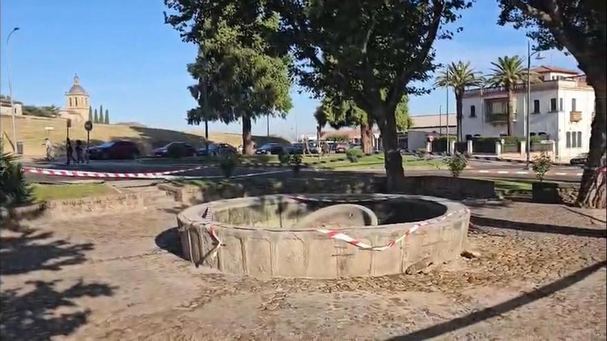 Un menor muerto al derrumbarse una fuente en Ciudad Rodrigo en la celebración del Mundial