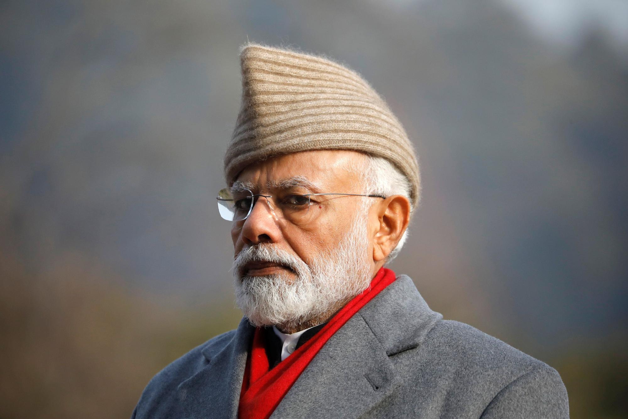 El primer ministro de la India, Narendra Modi, en 2019