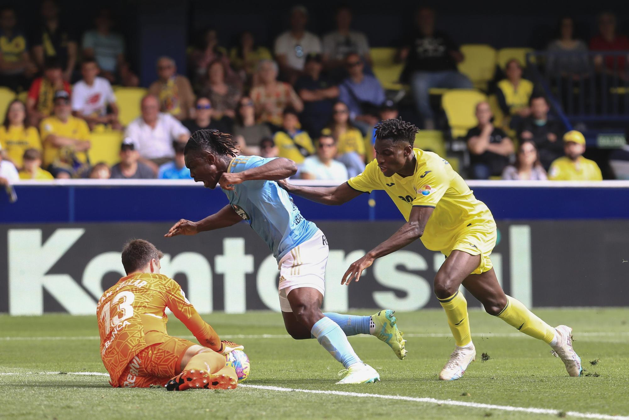 Las mejores imágenes del encuentro Villarreal - Celta