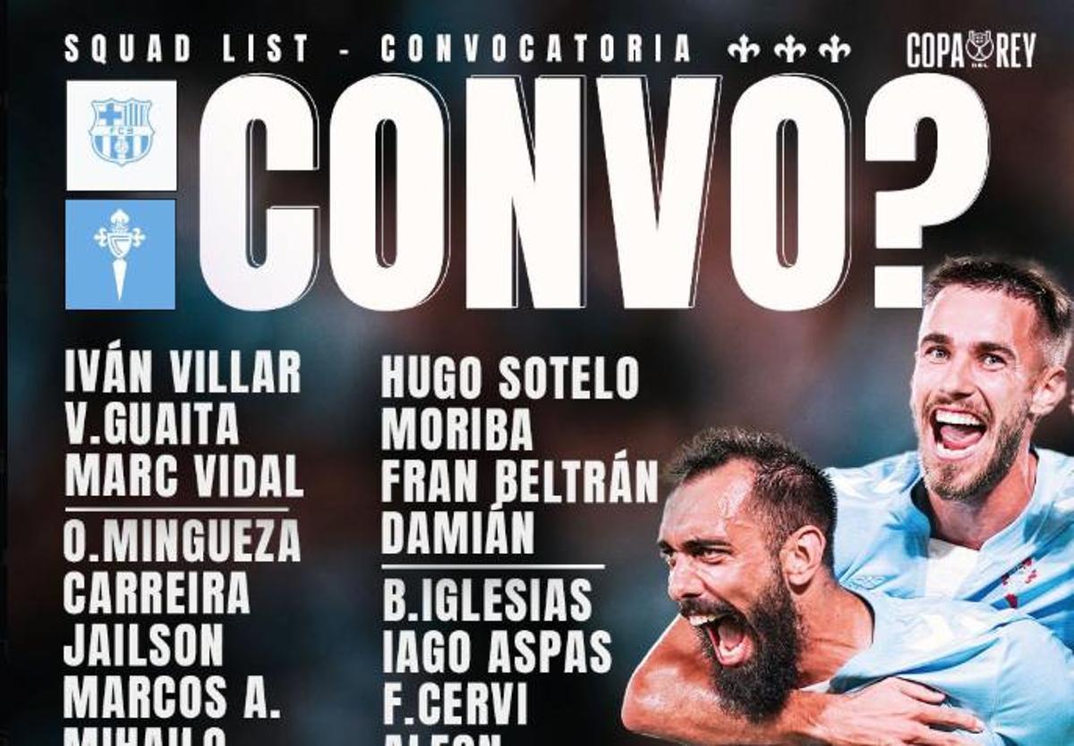 Esta es la imagen que ha publicado el Celta