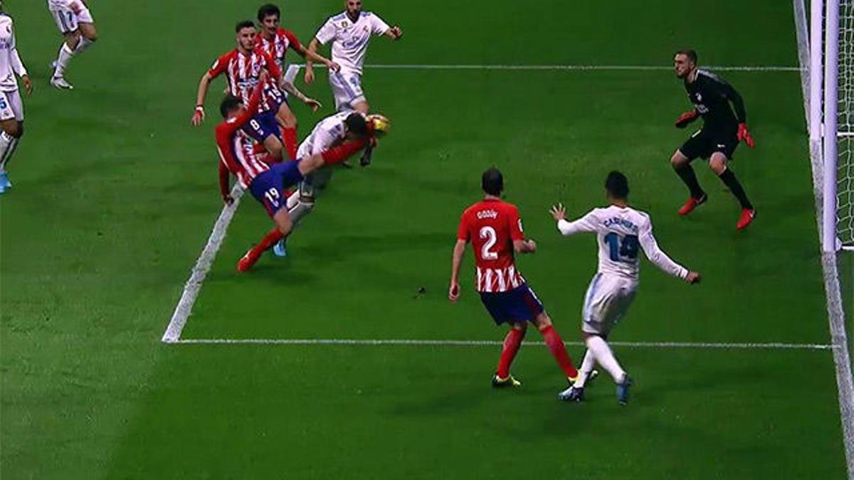 LALIGA | Atlético Madrid - Real Madrid (0-0): Patada de Lucas a Ramos