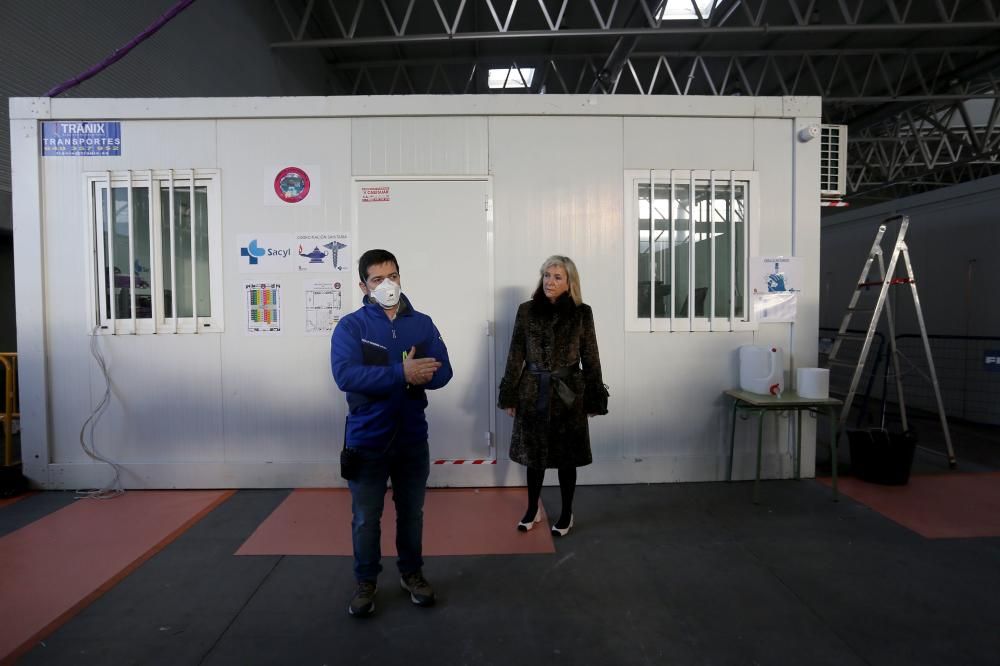 Casado, en el hospital de campaña del COVID-19