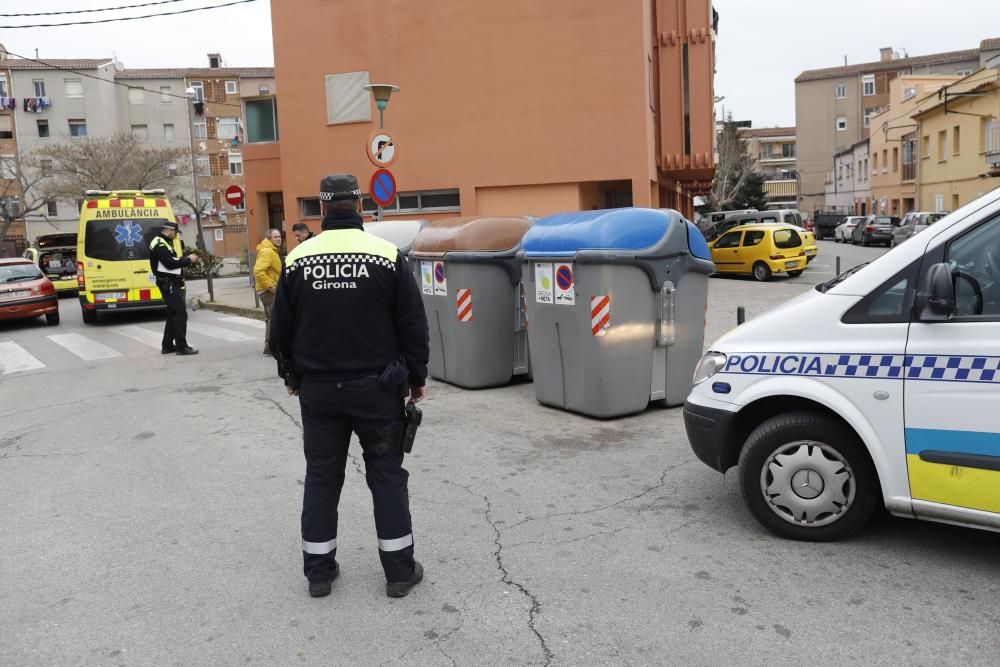 Atropellament al barri de Germans Sàbat