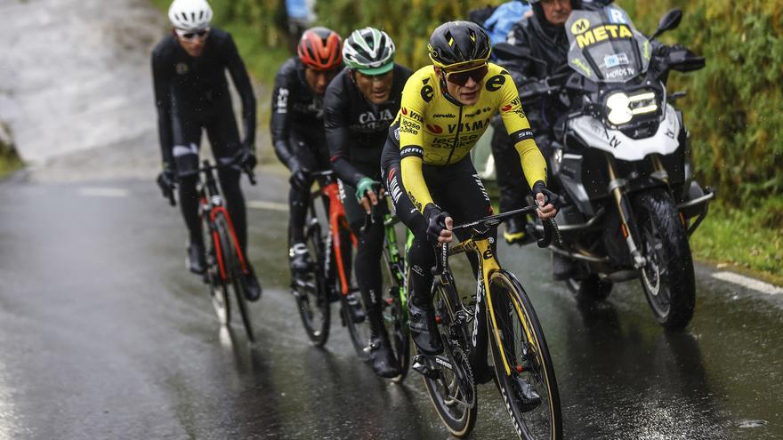 Vingegaard pone la magia en el O Gran Camiño en presencia de Bernal