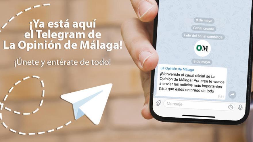 Sigue el canal de Telegram de La Opinión de Málaga y entérate de la actualidad antes que nadie