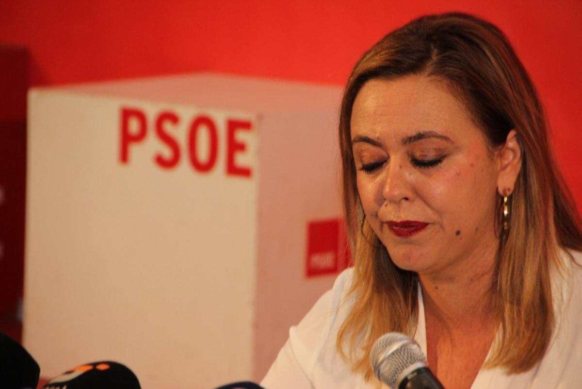María Dolores Corujo, secretaria insular del PSOE de Lanzarote.