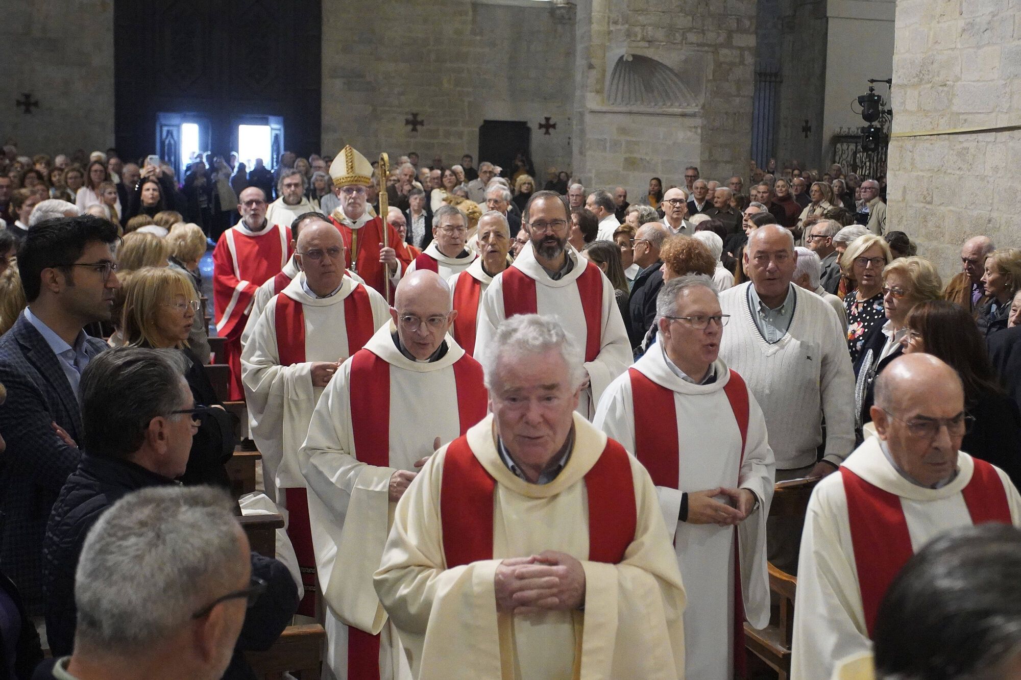 Girona Basílica de Sant Feliu missa de Sant Narcís El Bisbe de Girona evoca Sant Narcís per combatre "la guerra, la fam i la manca d'una vida digna"