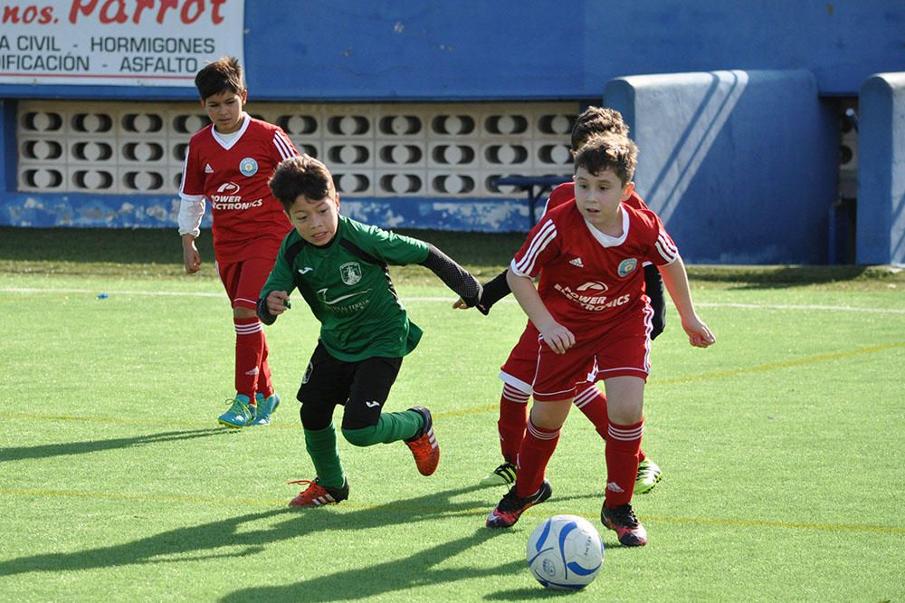 Fútbol base del fin de semana