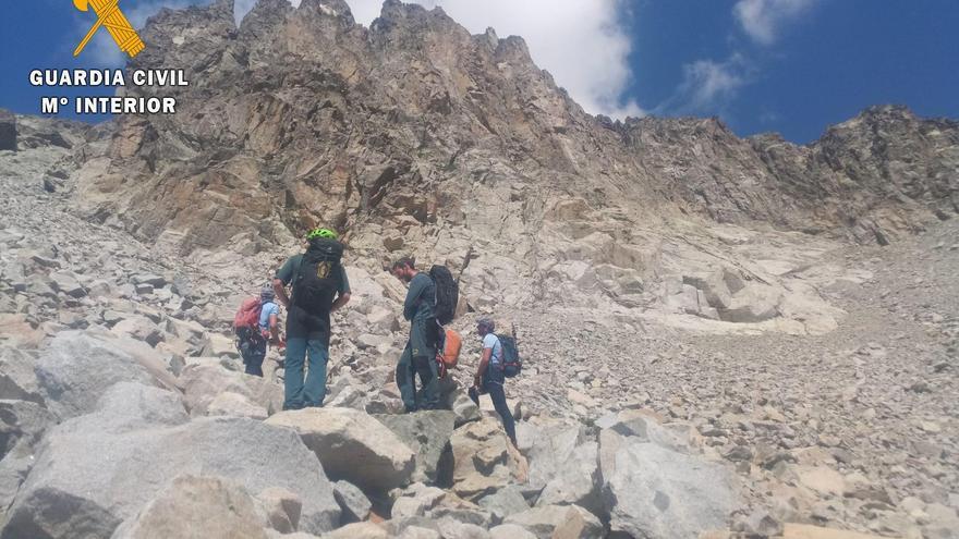 Hallado en el Macizo Balaitús (Sallent de Gállego) el cadáver de una montañera francesa desaparecida desde hace casi un año