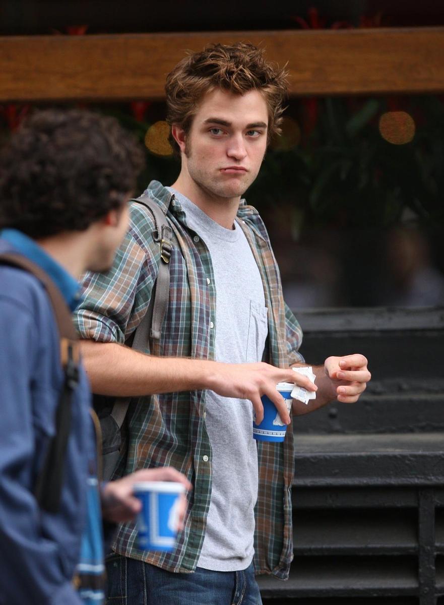 Robert Pattinson rodando Remember me'