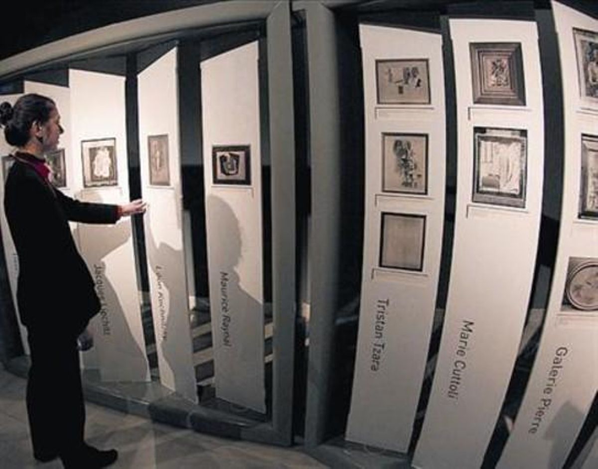 Un dels apartats de ’Picasso 1936. Empremtes d’una exposició’.