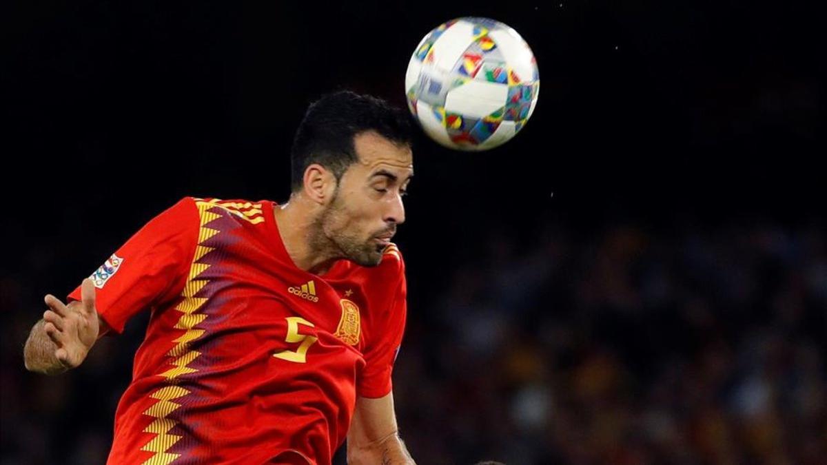 Sergio Busquets es uno de los inamovibles de Luis Enrique