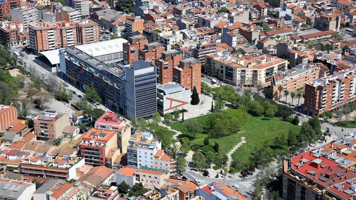 Vista aérea de Mollet del Vallès