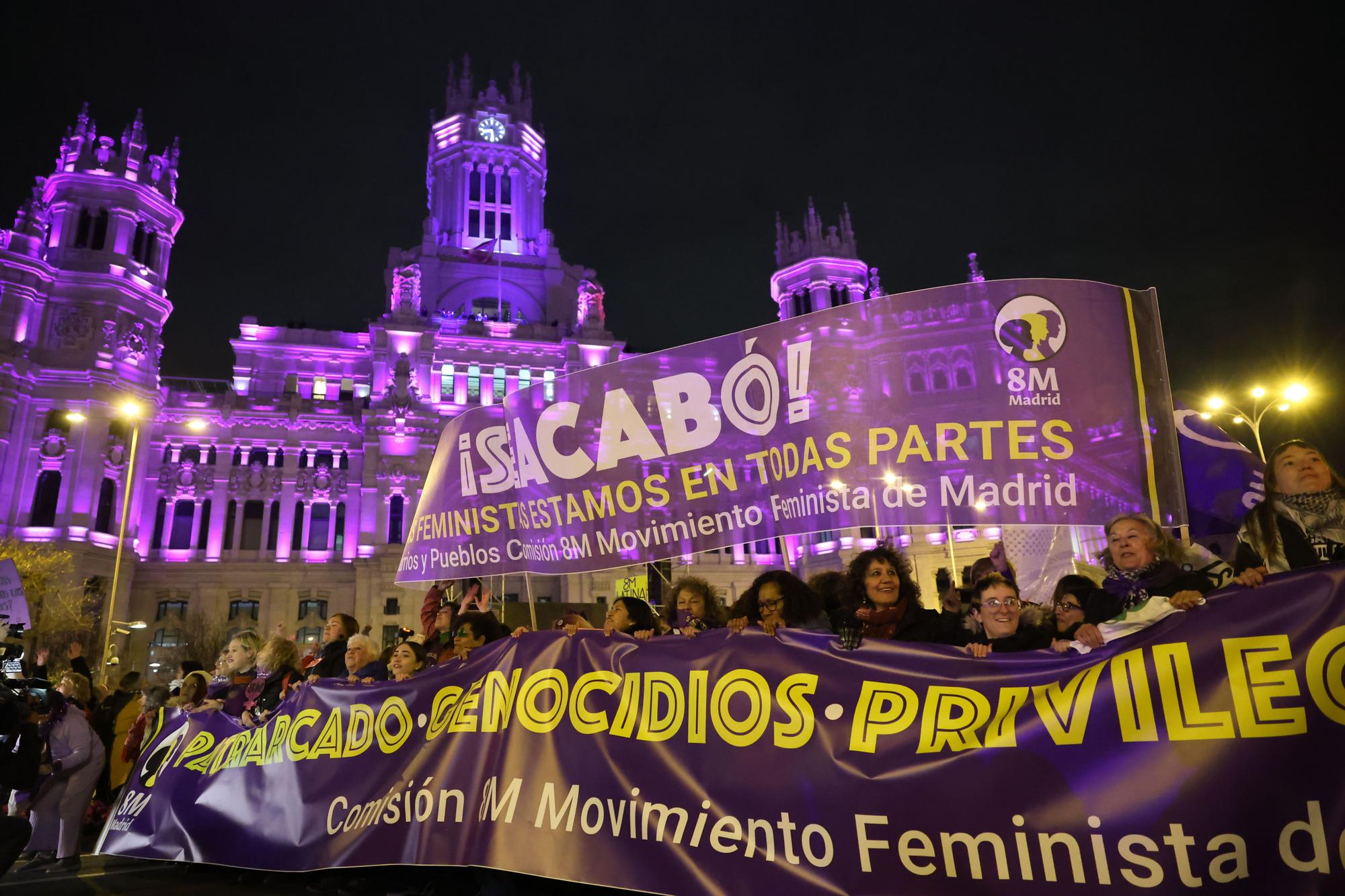 Celebración del 8M en Madrid