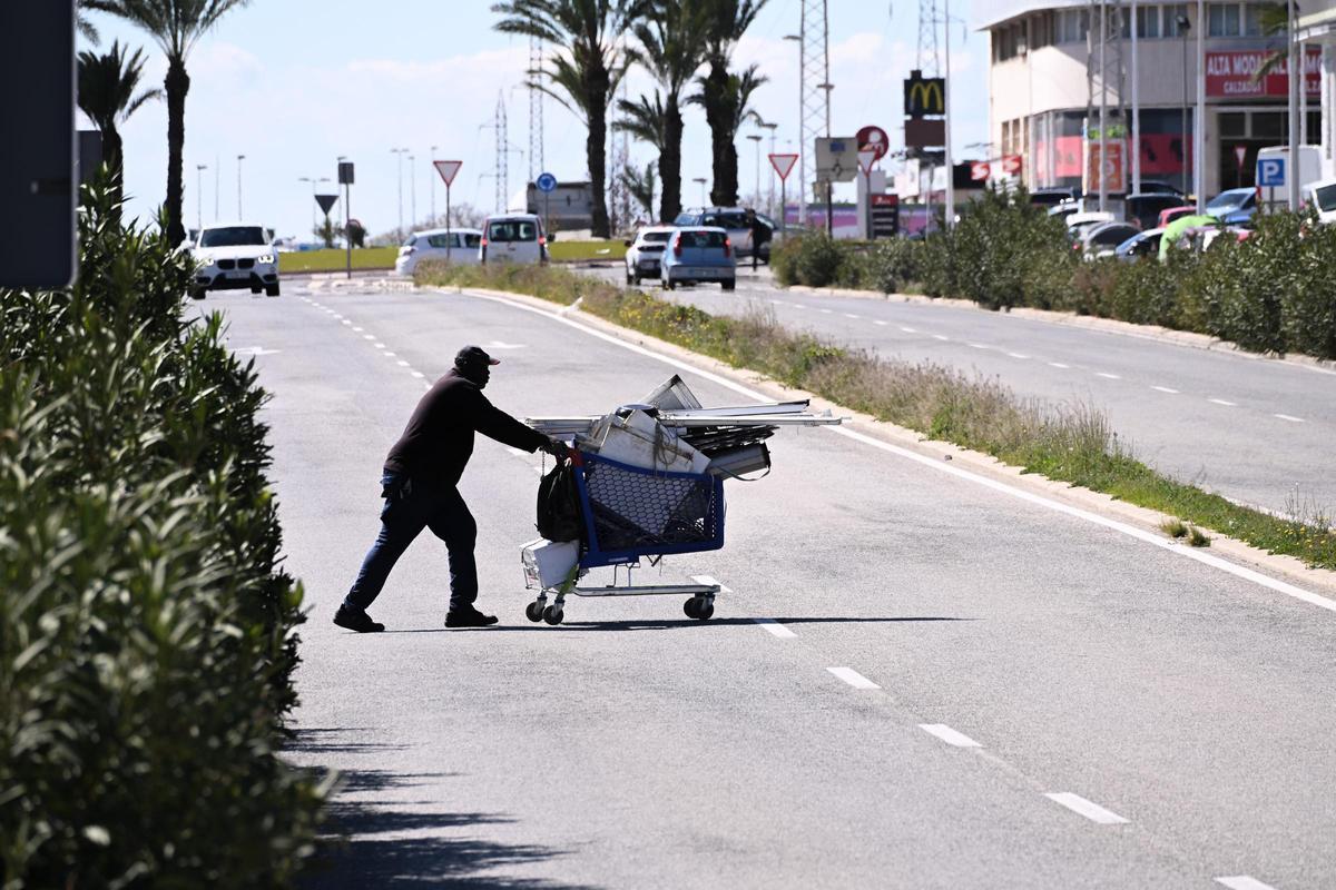 El polígono de Carrús en Elche, en una imagen reciente.