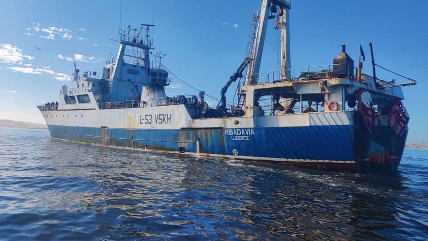 Una huelga paraliza la flota namibia de Pescanova y la planta de Lüderitz