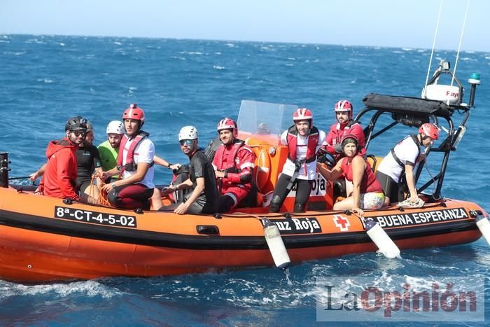 Simulacro de Salvamento Marítimo en Cartagena