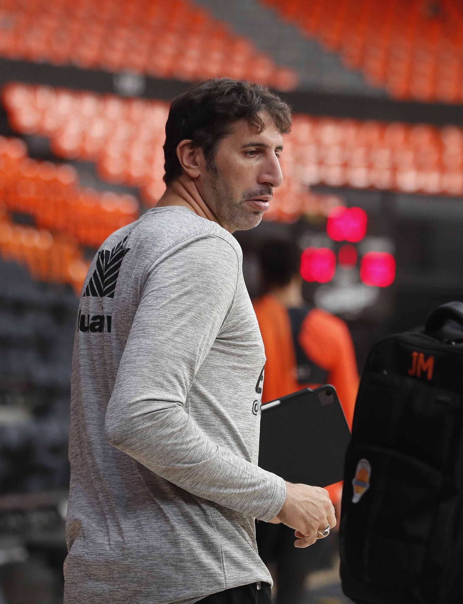 Así fue la sesión de entrenamiento para Valencia Basket