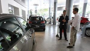 Concessionari de Volkswagen a Barcelona. ELISENDA PONS