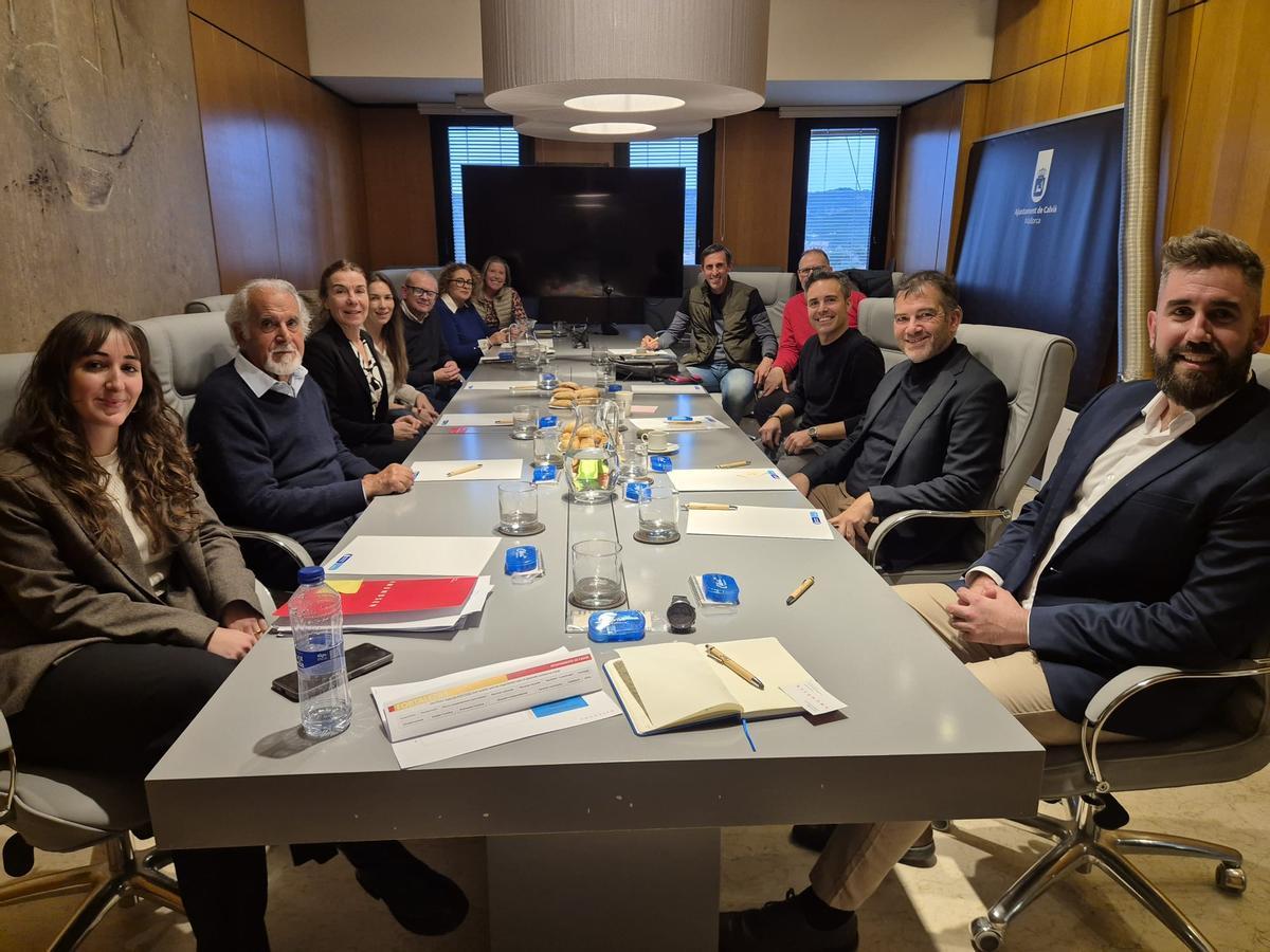 Reunión sobre el Plan Estratégico de Turismo 2026-2031 en el Ayuntamiento de Calvià.