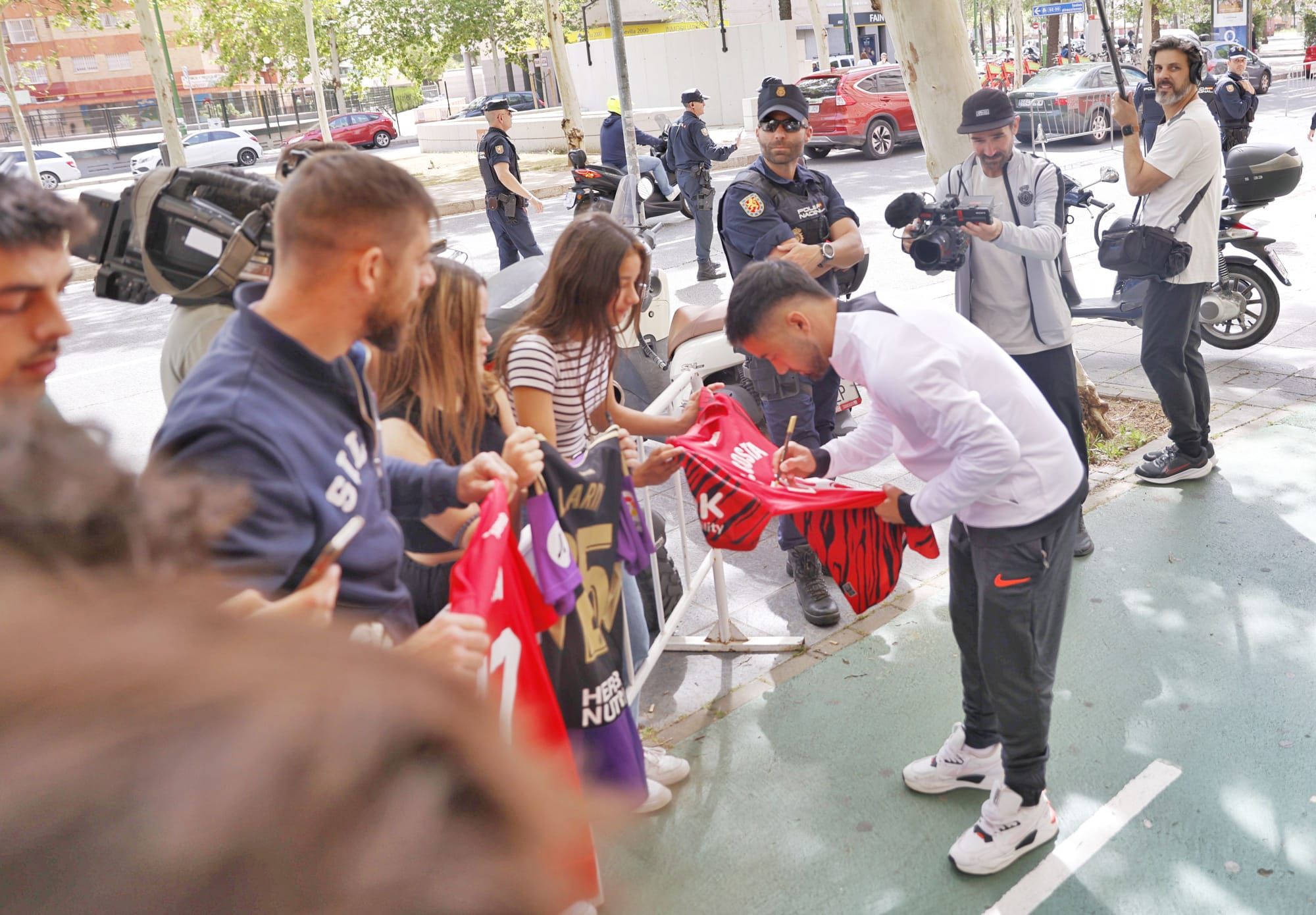 El RCD Mallorca ya está en Sevilla