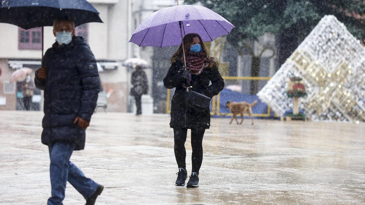 La borrasca "Filomena" llega a Asturias: todas las imágenes