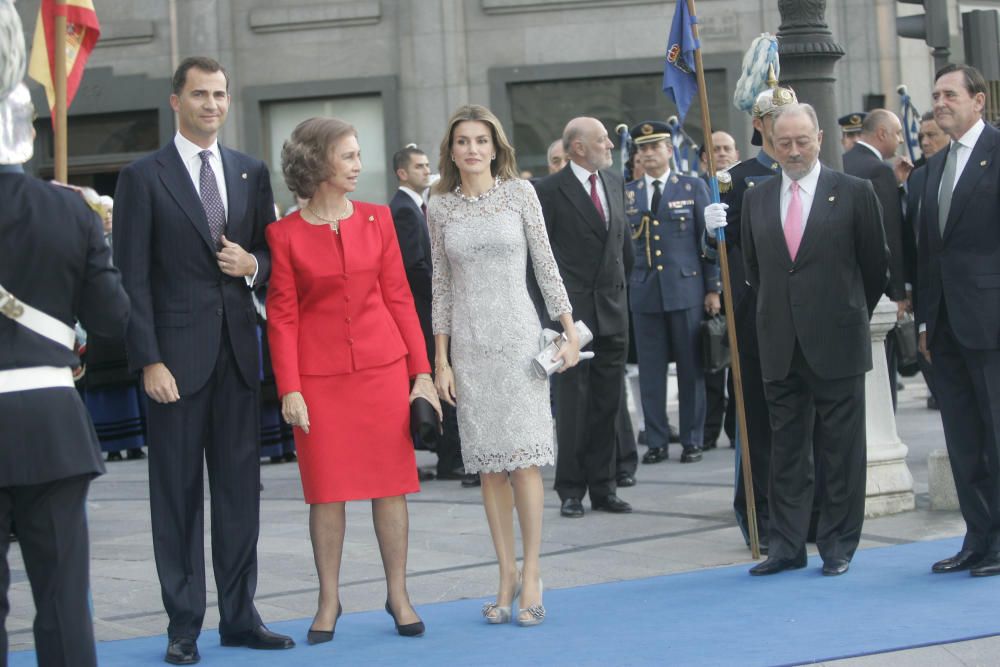 Premios Princesa de Asturias: los "looks" reales