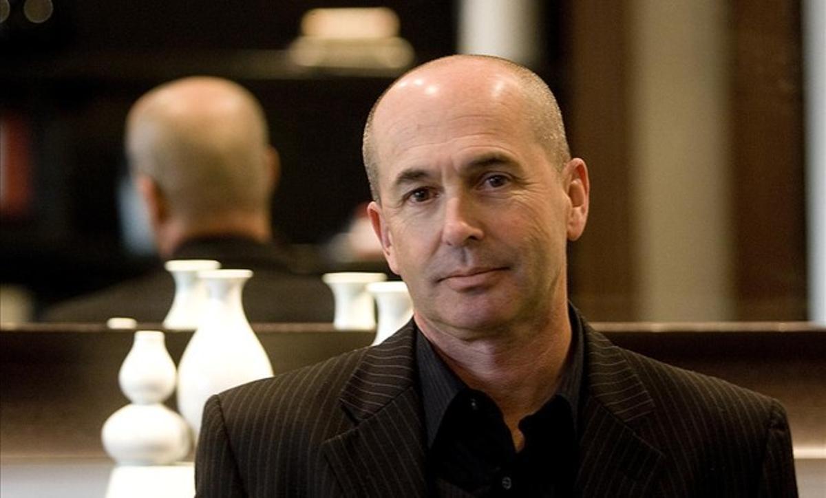 Don Winslow, en la seva visita a Barcelona el 2010. 