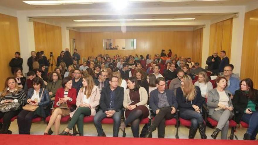 El salón de actos de la Casa de la Cultura, ayer durante la presentación del evento.