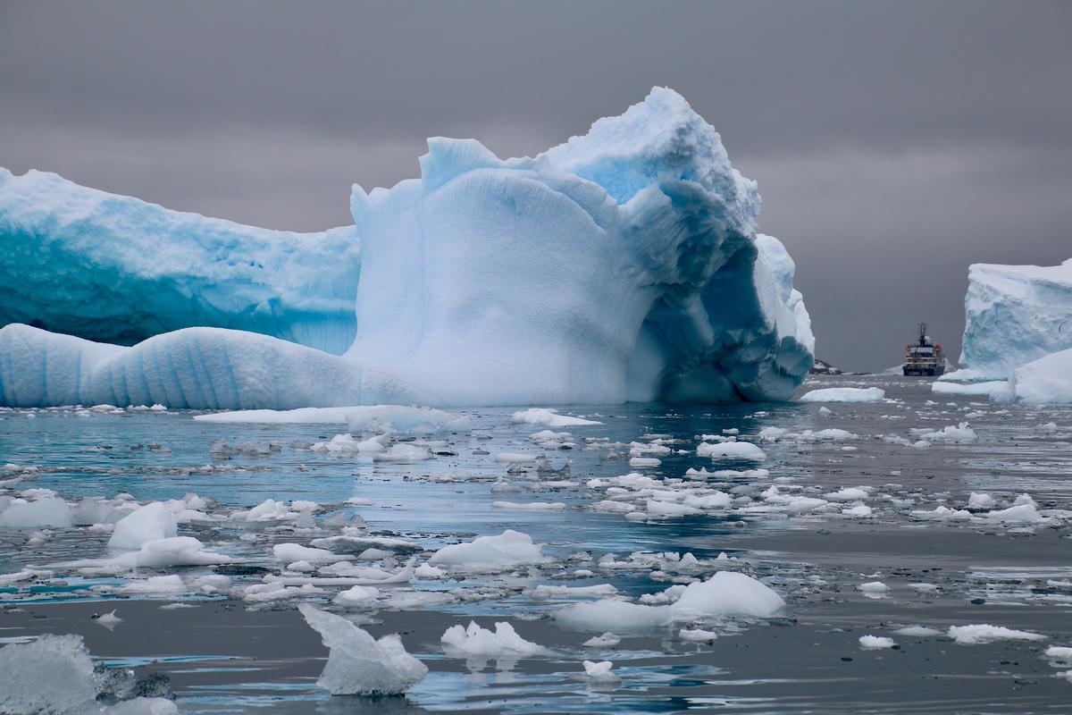El deshielo en la Antártida es una de las principales preocupaciones de la comunidad científica.