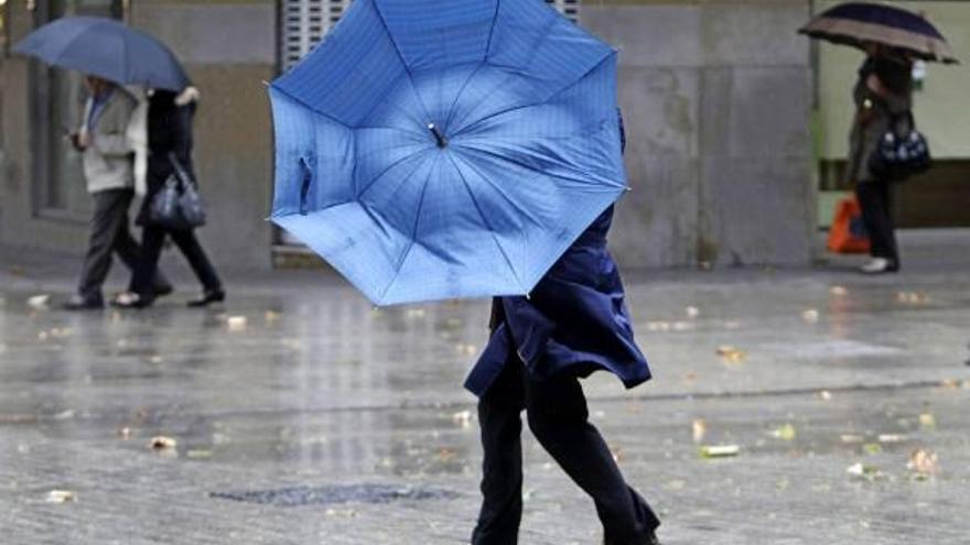 Alerta por fuertes vientos y lluvias