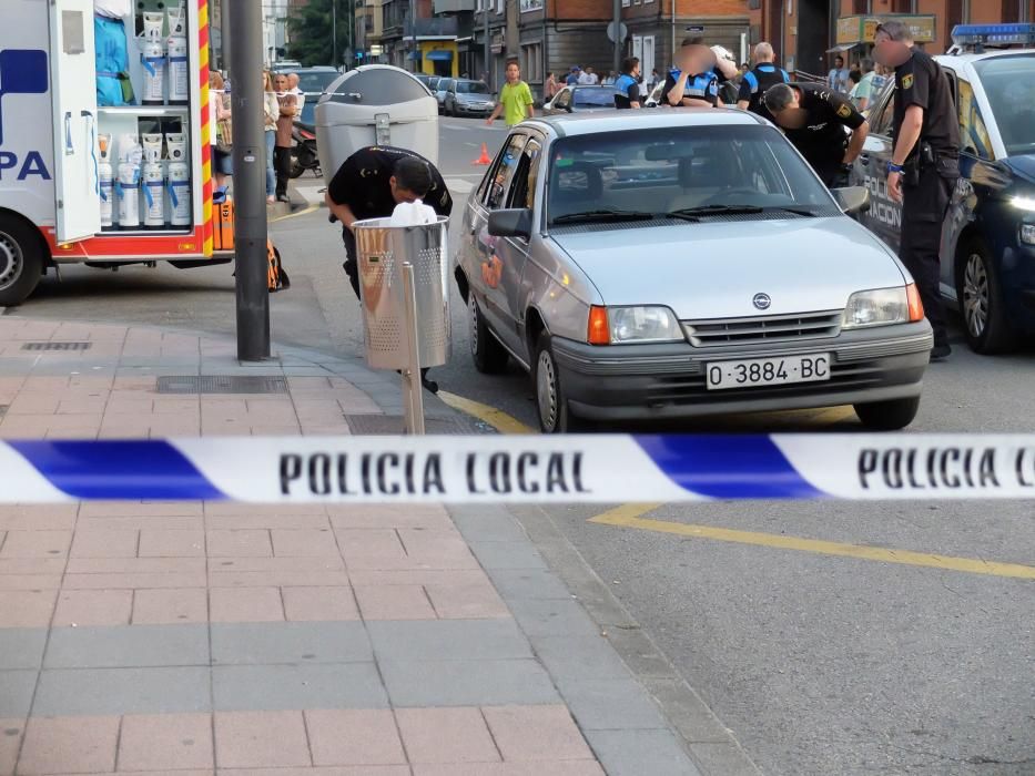 Tiroteo en Mieres tras un atraco a un supermercado