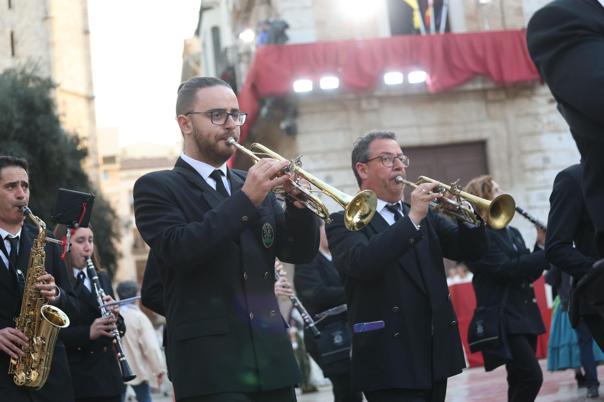 Fallas 2023 | Antología de músicos en la Ofrenda del día 17