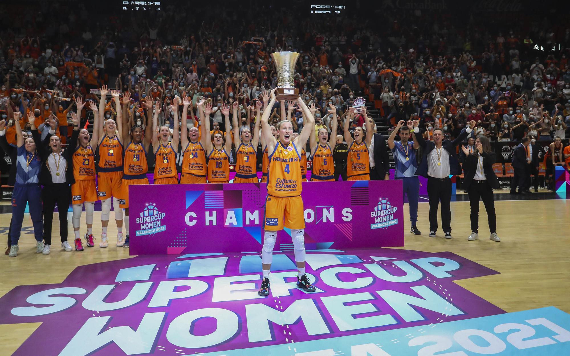 Valencia Basket supercampeonas de la SuperCup Women
