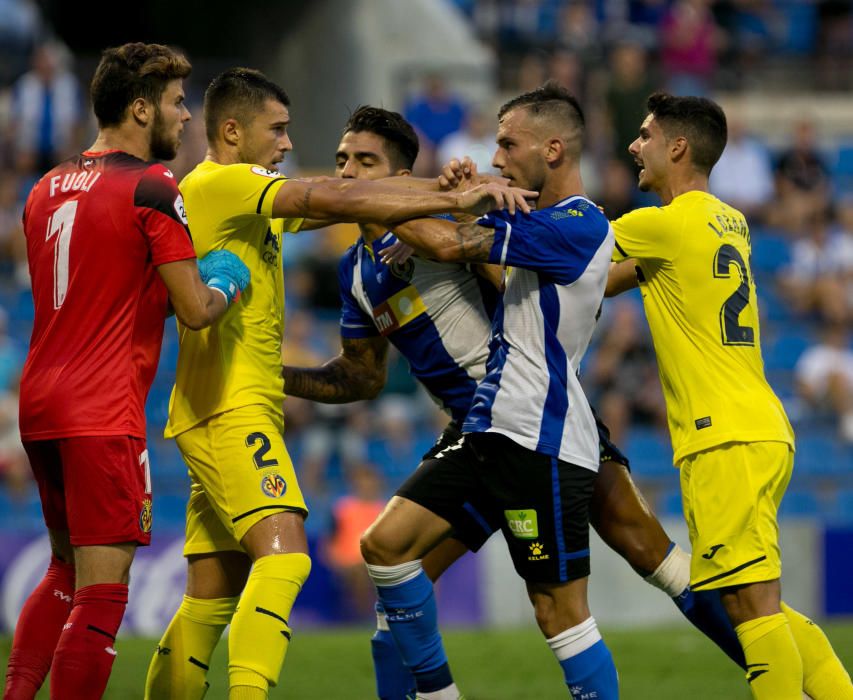 El Hércules genera dudas en su puesta de largo en el Rico Pérez al verse superado por el Villarreal B