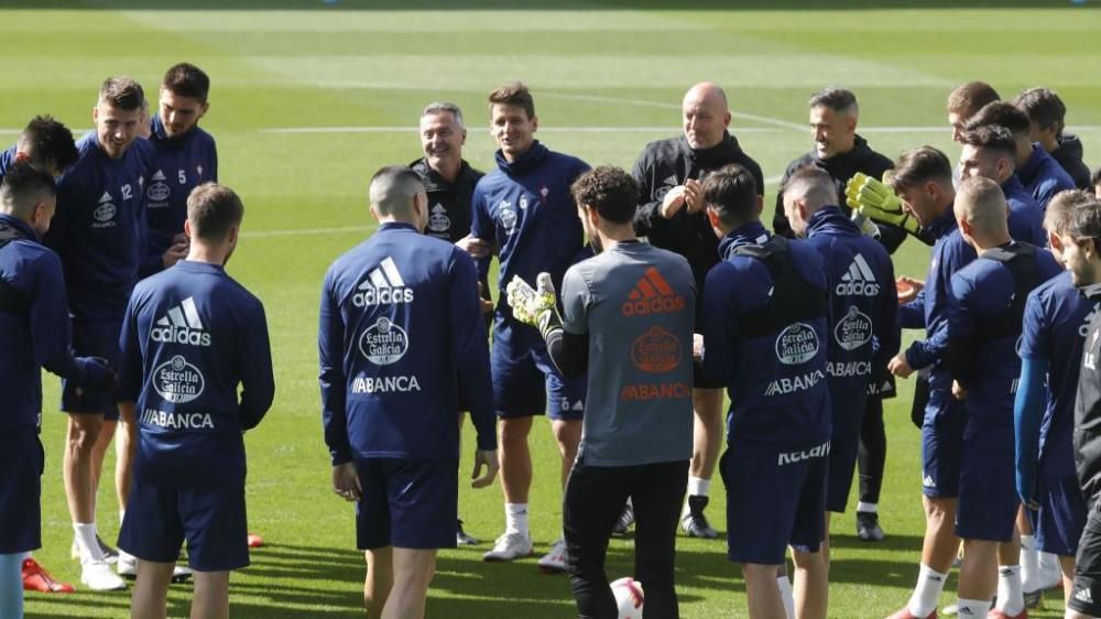 El Celta prepara en A Madroa el último encuentro de la temporada