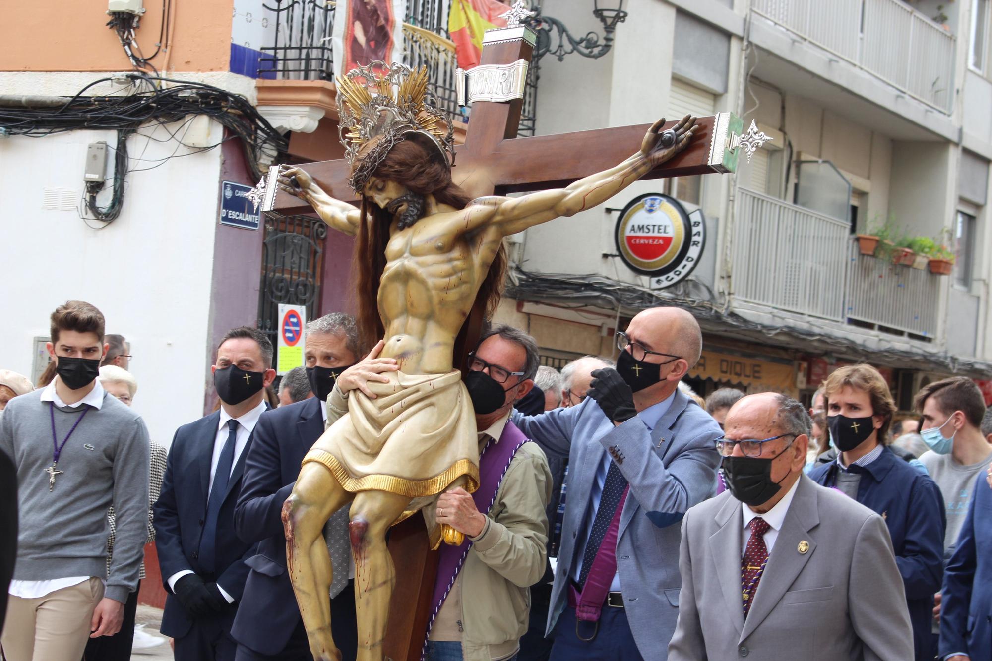 Las imágenes del Viernes Santo en la Semana Santa Marinera