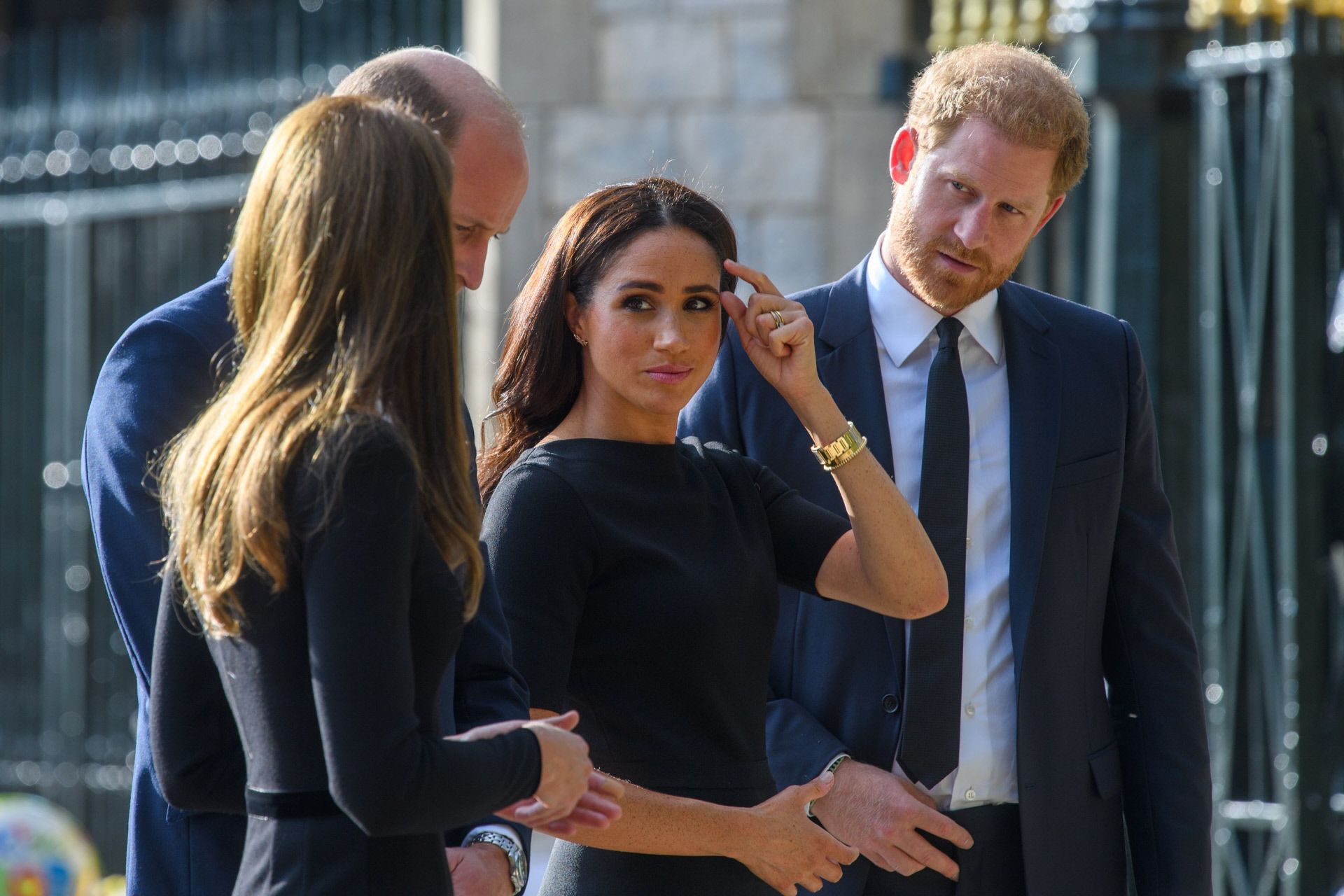 Príncipe Harry con Meghan Markle