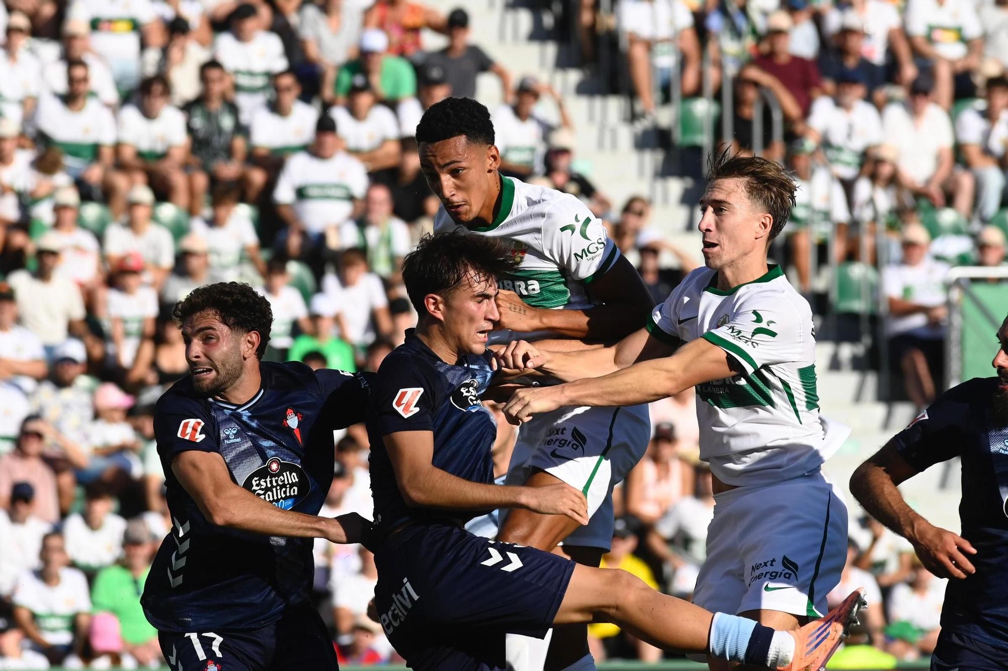 Las imágenes del Elche CF - Celta de Vigo