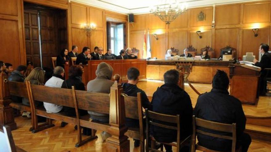 Un momento de una vista oral celebrada esta pasada semana en la Sección Segunda de la Audiencia Provincial de       Pontevedra.  // Gustavo Santos